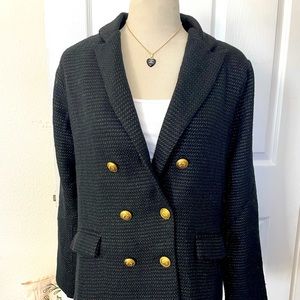NWOT, Anthropologie, Bishop and Young Cavalli Tweed Blazer, size medium